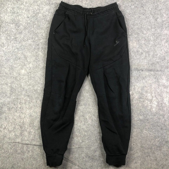 Nike Other - Nike Men's Sportswear Tech Fleece Pants CU4495 Black Side Medium Flaw